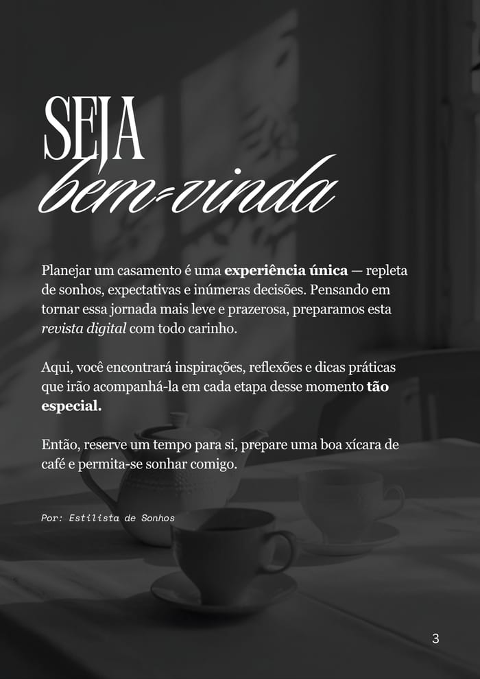 Revista Caderno da Noiva — Estilista de Sonhos página 3